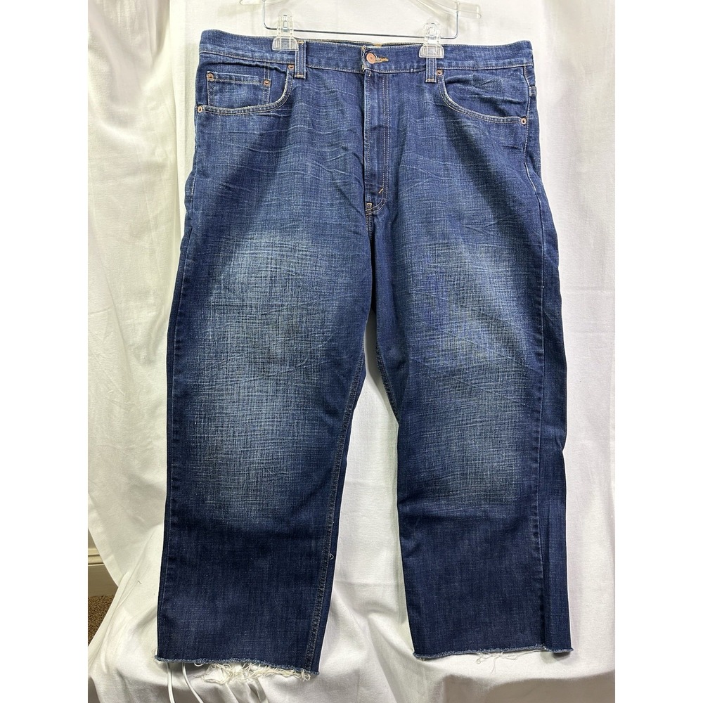 Levi 569 jeans W 40 L 32  color Blue denim loose relax‎ straight leg pockets